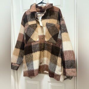 Abercrombie‎ & Fitch Plaid Jacket